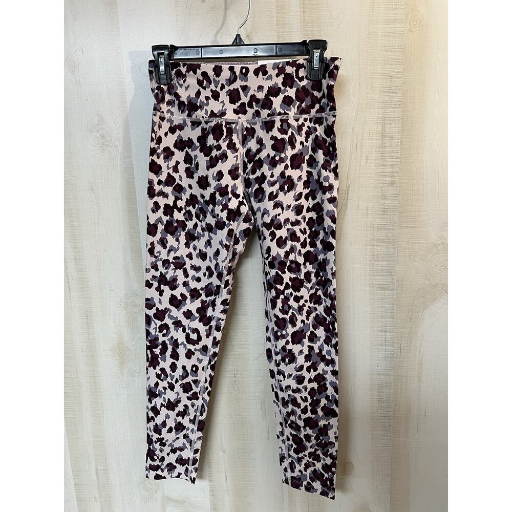Calvin Klein Performance Leopard Print High-Waist Leggings Size S